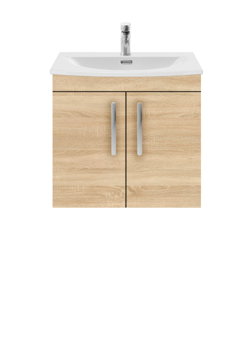 600mm Wall Hung Cabinet With Basin 4