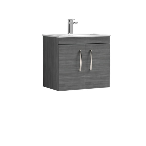 600mm Wall Hung Cabinet With Basin 2