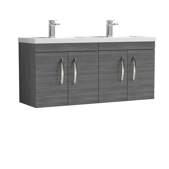 1200mm Wall Hung Cabinet With Double Basin