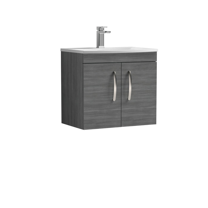 600mm Wall Hung Cabinet With Basin 4