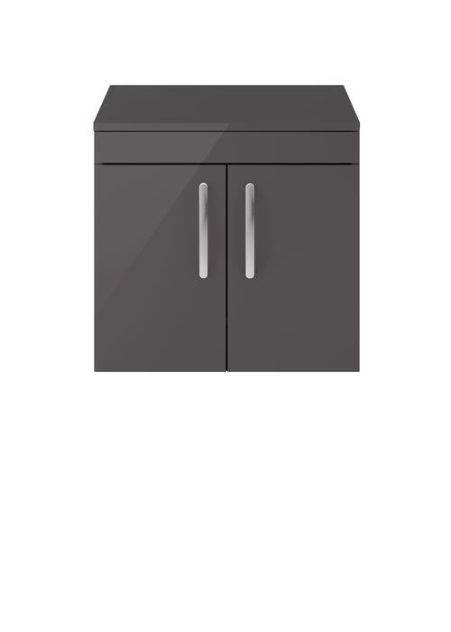 600mm Wall Hung Cabinet With Worktop