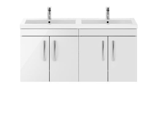 1200mm Wall Hung Cabinet With Double Basin