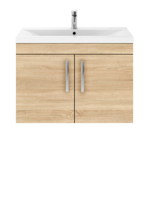 800mm Wall Hung Cabinet With Basin 1