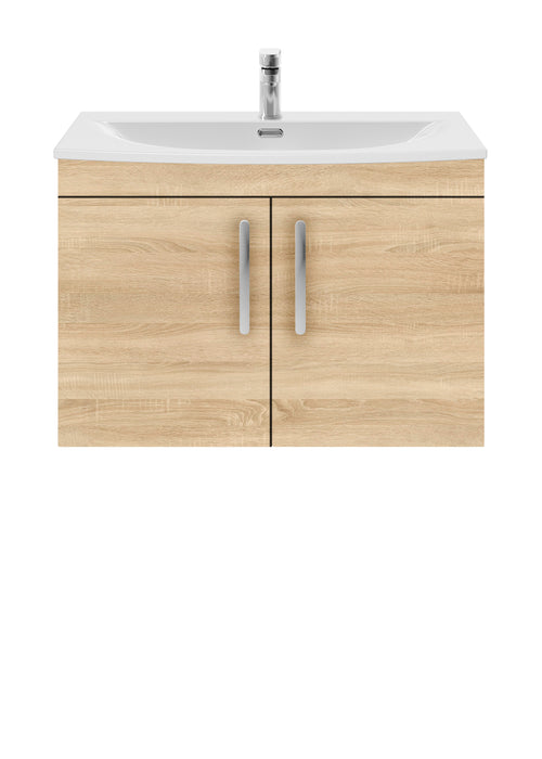 800mm Wall Hung Cabinet With Basin 4