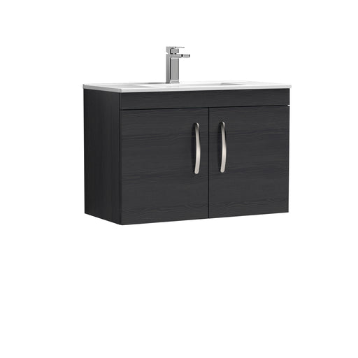 800mm Wall Hung Cabinet With Basin 2