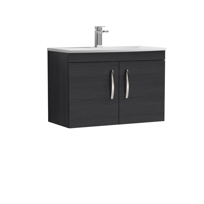 800mm Wall Hung Cabinet With Basin 4