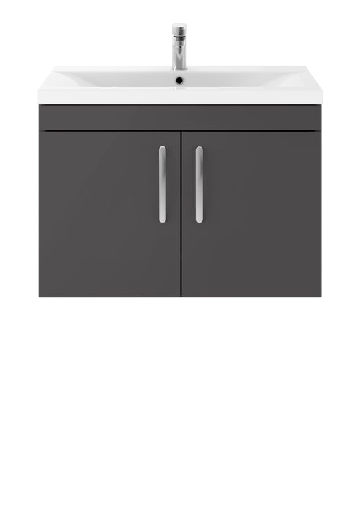 800mm Wall Hung Cabinet With Basin 1