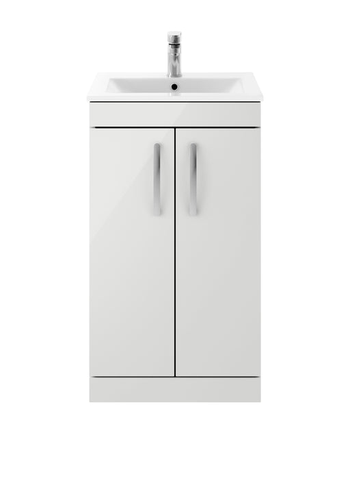 500mm Floor Standing Cabinet With Basin 2