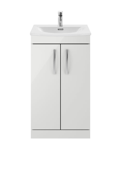 500mm Floor Standing Cabinet With Basin 4