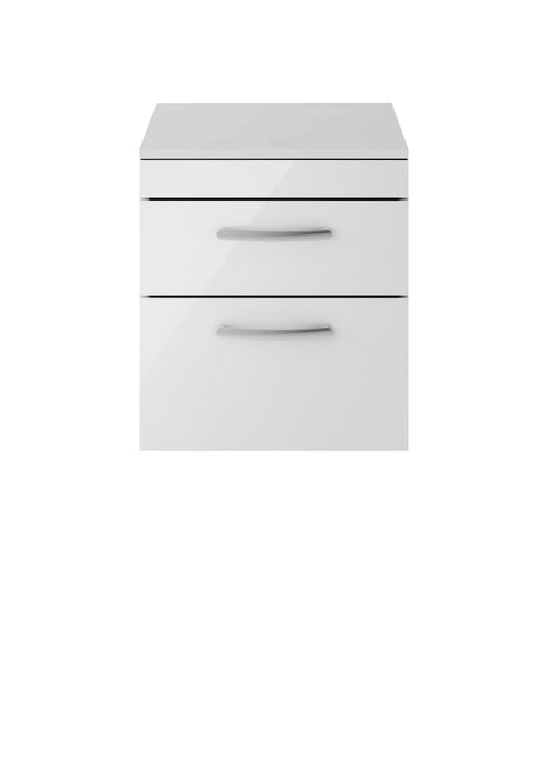 500mm Wall Hung Cabinet With Worktop