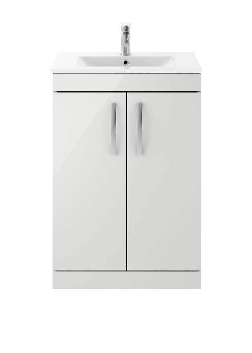 600mm Floor Standing Cabinet With Basin 2