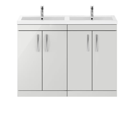 1200mm Floor Standing Cabinet With Double Basin