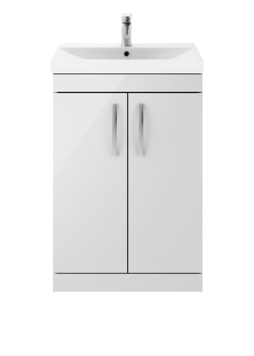 600mm Floor Standing Cabinet With Basin 3