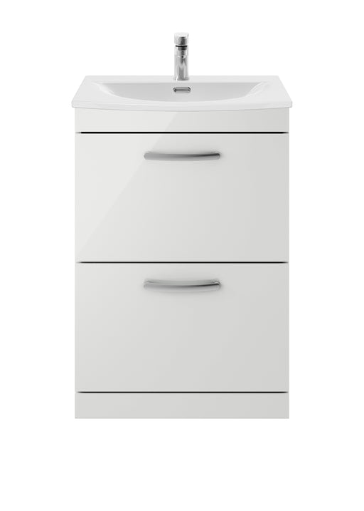 600mm Floor Standing Cabinet With Basin 4