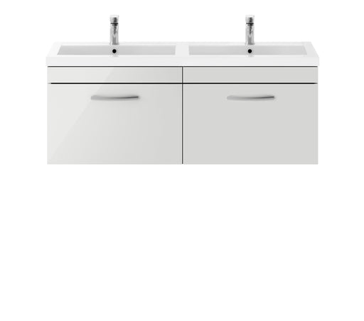 1200mm Wall Hung Cabinet With Double Basin