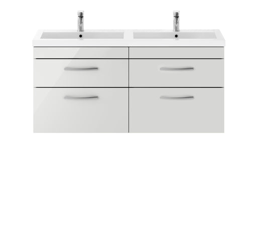 1200mm Wall Hung Cabinet With Double Basin