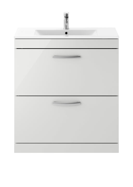 800mm Floor Standing Cabinet With Basin 2