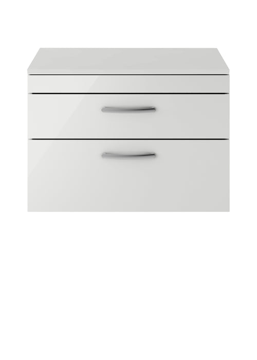 800mm Wall Hung Cabinet With Worktop