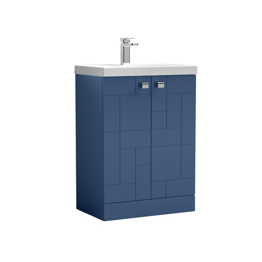 600mm Floor Standing 2-Door Vanity Unit & Basin 3