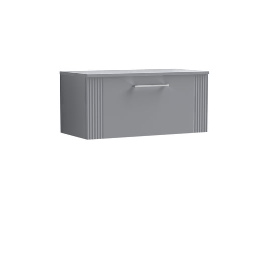 800mm Wall Hung Single Drawer Vanity & Worktop