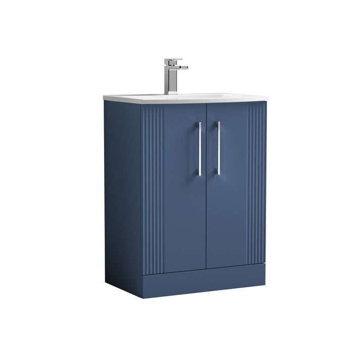 600mm Floor Standing 2 Door Vanity & Basin 4