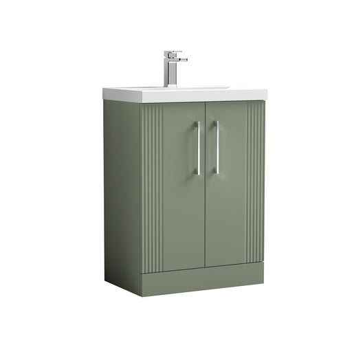 600mm Floor Standing 2 Door Vanity & Basin 1