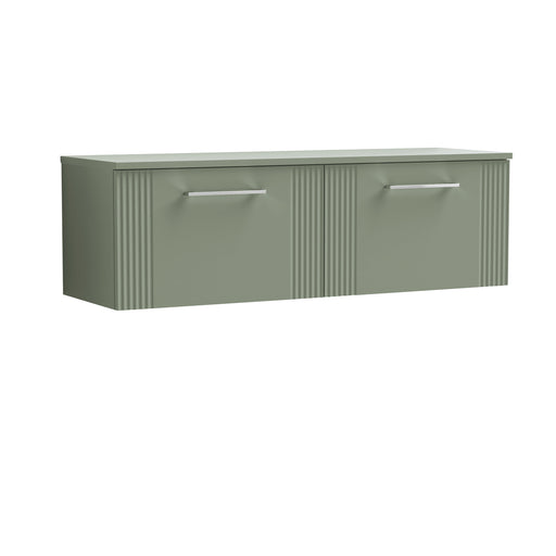 1200mm Wall Hung 2 Drawer Vanity & Worktop