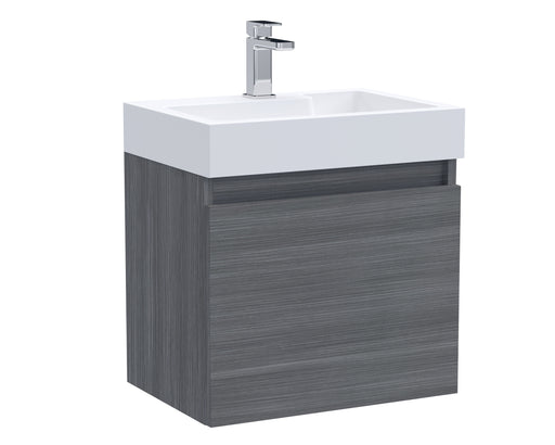 500mm Single Door Wall Hung Vanity and Basin