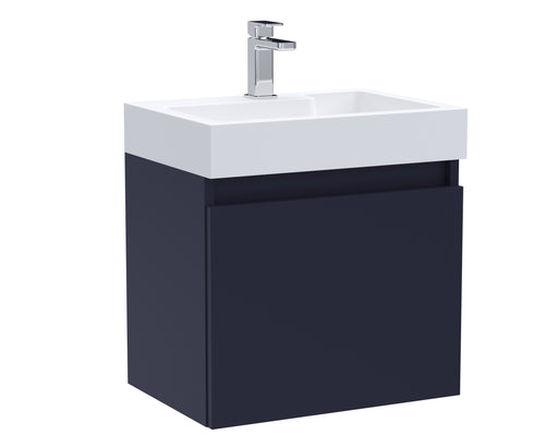 500mm Single Door Wall Hung Vanity and Basin