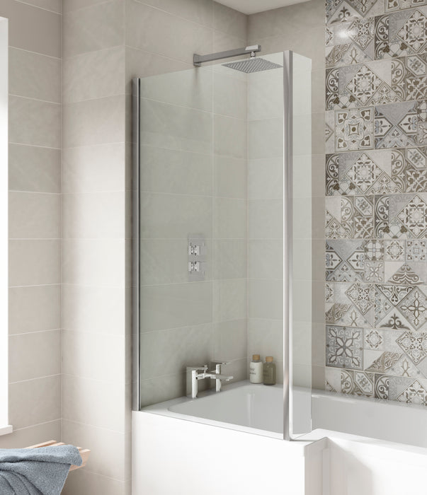 L-Shaped Bath Screen