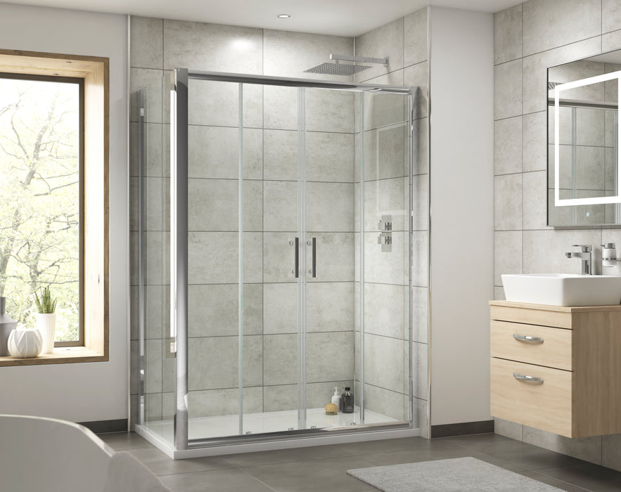 Pacific 1400mm Double Sliding Door