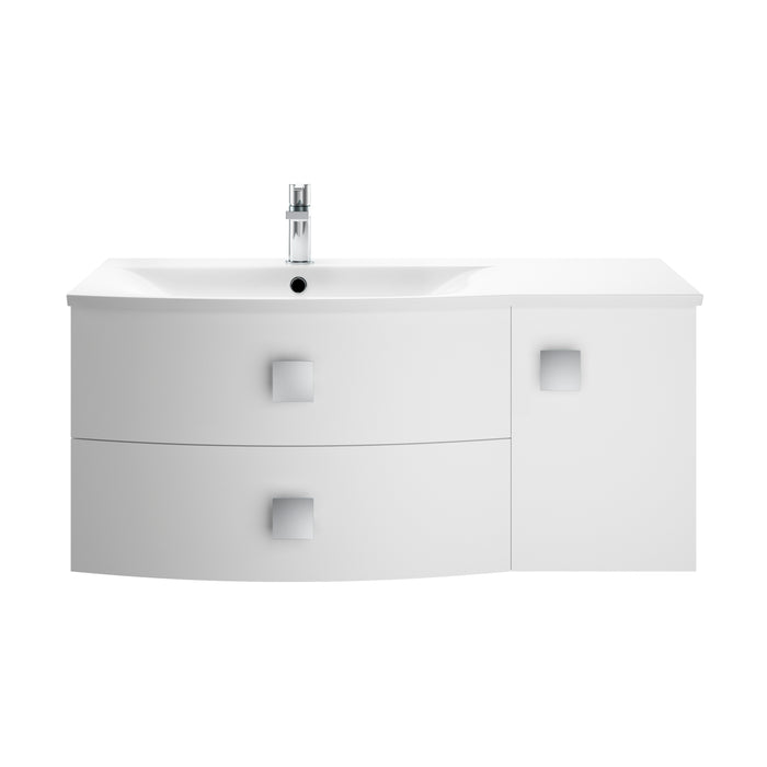 1000mm Cabinet & Basin - Left Hand Hudson Reed