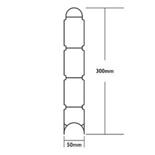 Eco Fencing Panel (1.8m) - Graphite