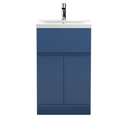 500mm Floor Standing 2-Door/Drawer Vanity Unit & Basin 1 Hudson Reed