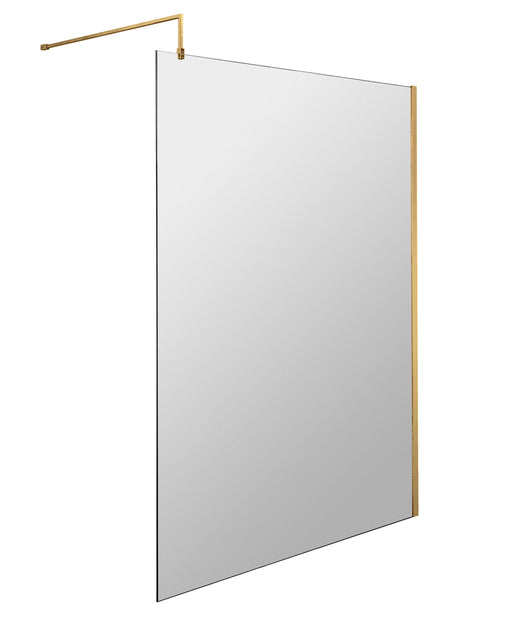 1400mm Wetroom Screen With Support Bar